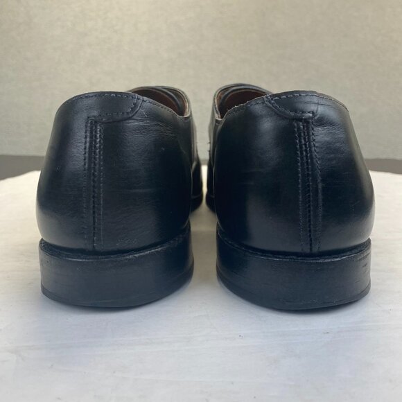 Allen Edmonds Warwick Black Plymouth Single Monk Straps Size 10 5750 USA,Mens - Picture 7 of 12